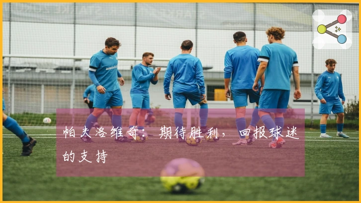 帕夫洛维奇：期待胜利，回报球迷的支持